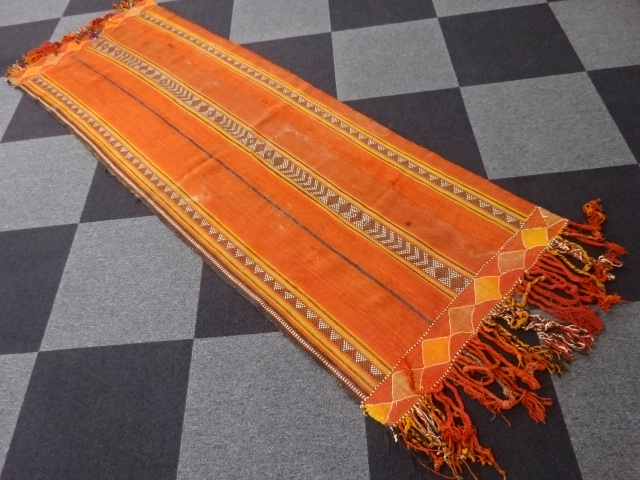 アンティーク　トライバルラグ